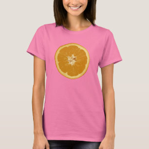 orange. realistic. T-Shirt