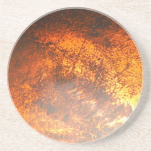 Orange & red Junk Yard vintage Truck Coaster