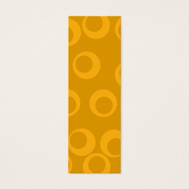 Orange retro pattern. (Front)