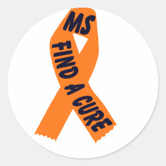 Orange Ribbon Awareness, Sticker
