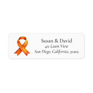Orange Ribbon Awareness Support & Cause