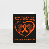Orange Ribbon Leukaemia Awareness In Memory Of Sis