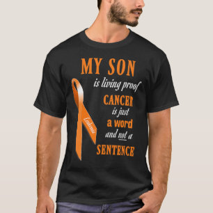 Orange Ribbon Leukaemia Awareness s (Son) T-Shirt