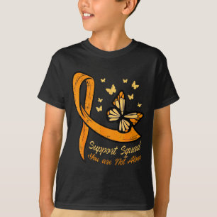 Orange Ribbon Support Squad Multiple Sclerosis Awa T-Shirt