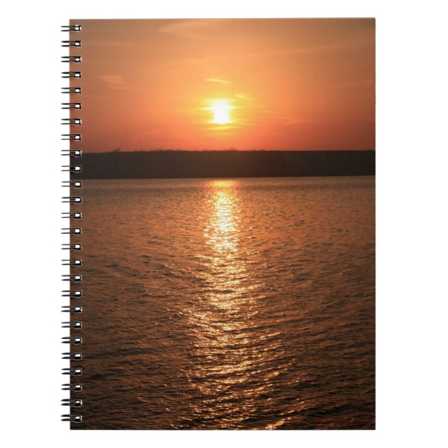 Orange River Sunset Notebook (Front)