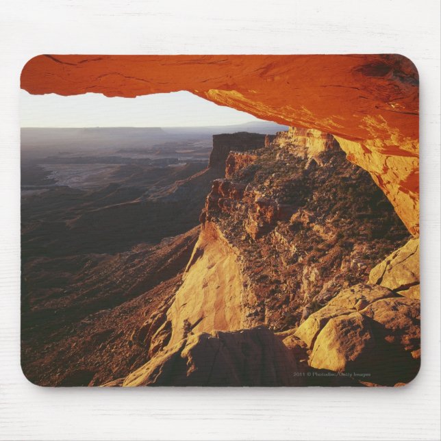 Orange Rock Overhand & Rocky Canyon Mouse Pad (Front)