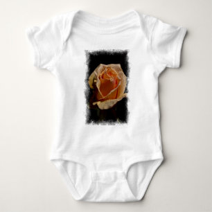 Orange Rose 1 Baby Bodysuit