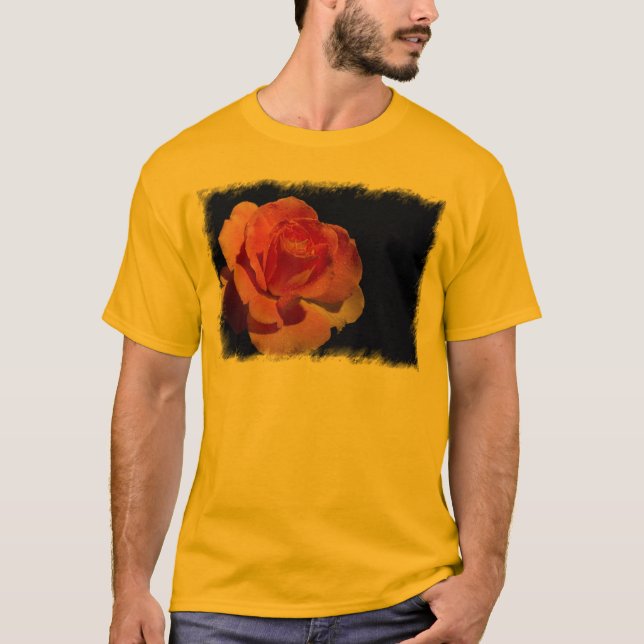 Orange Rose 2 T-Shirt (Front)