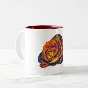Orange Rose Coffee Mug