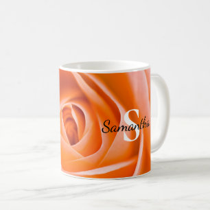 Orange Rose Mug