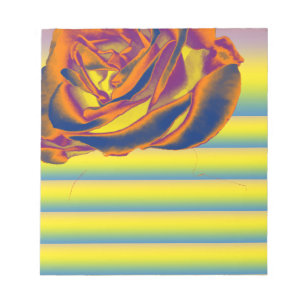 Orange Rose Notepad