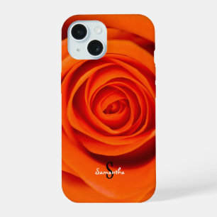 Orange Rose Phone case