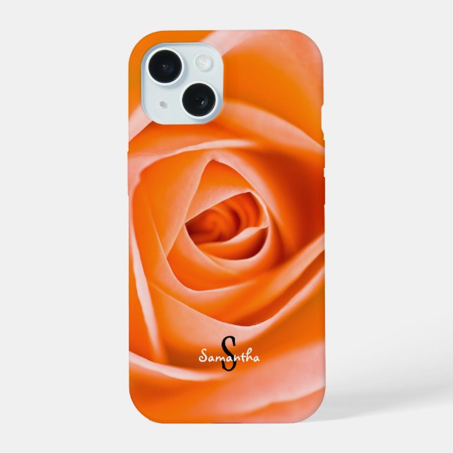 Orange Rose Phone case (Back)