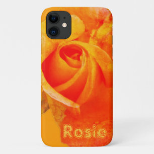 Orange Rose & Your Name Phone  Case-Mate iPhone Case