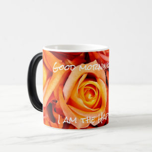 Orange Roses Bouquet Mug
