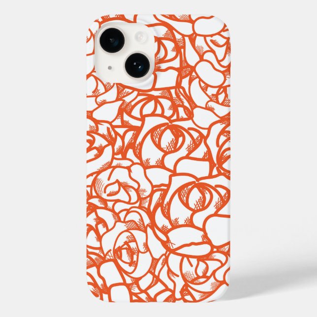 Orange Roses Phone Case (Back)