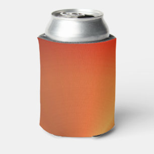 Orange Rust Shine Can Cooler