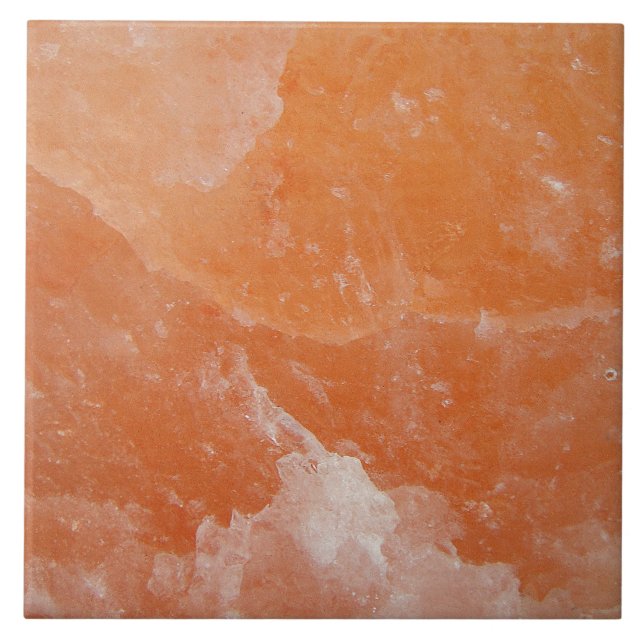 Orange salt stone tile (Front)