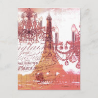 orange scripts chandelier paris eiffel tower