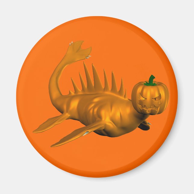 Orange Seadragon Magnet (Front)