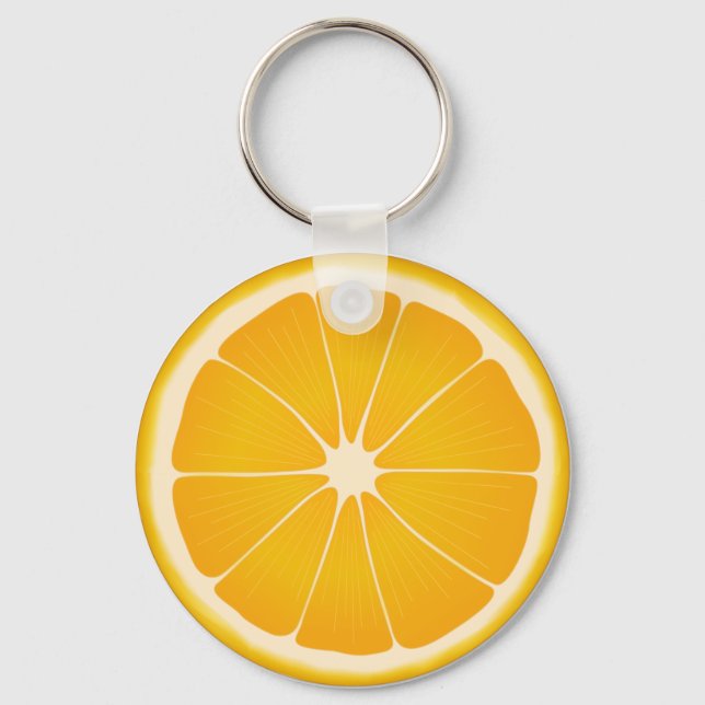 Orange Sherbet Key Ring (Front)