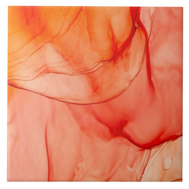 Orange Sherbet Tile (Front)