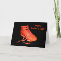 Orange Shoe Glad I'm Your Son? Father's Day