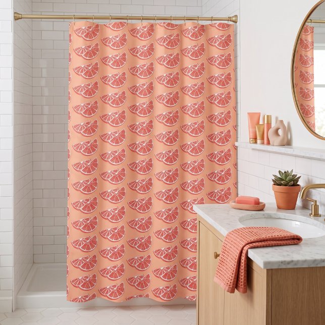 Orange Shower Curtain (Creator Uploaded)