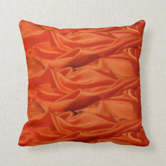 Orange Silk American MoJo Pillow