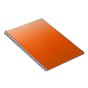 Orange Sky Spiral Notebook
