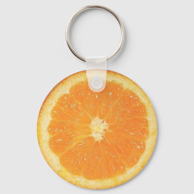 Orange Slice Keychain (Front)
