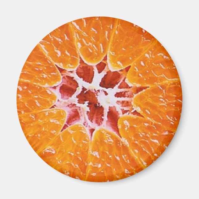 Orange slice magnet (Front)