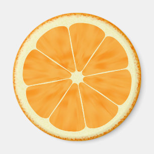 Orange Slice Magnet