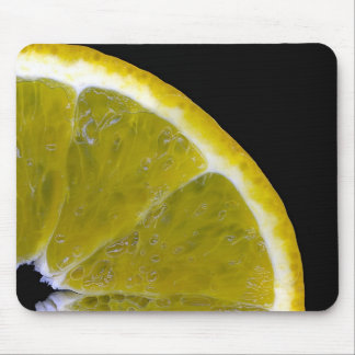 Orange slice mouse pad