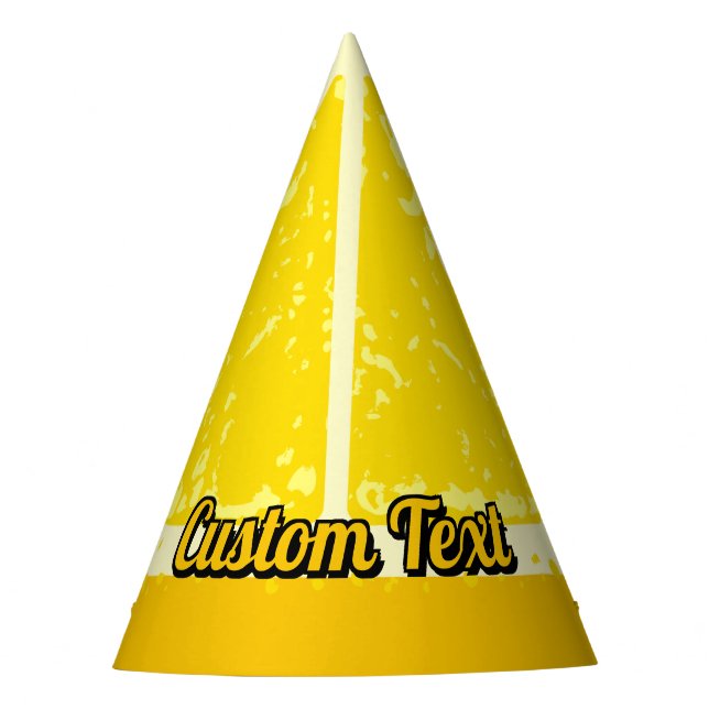 Orange Slice Party Hat (Front)