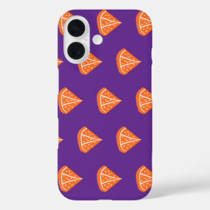 Orange Slice Pattern iPhone 16 Case
