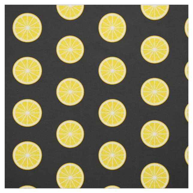 Orange Slice Pattern Fabric (Swatch)
