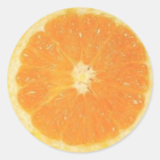 Orange Slice Sticker
