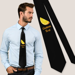 Orange Slice Tie