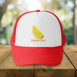 Orange Slice Trucker Hat