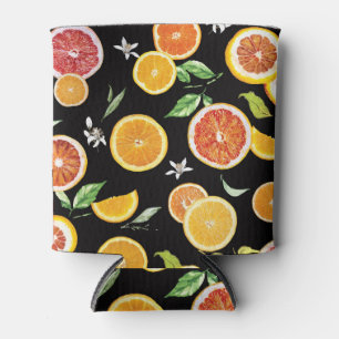 Orange slices 2 #pattern #trendy #style can cooler