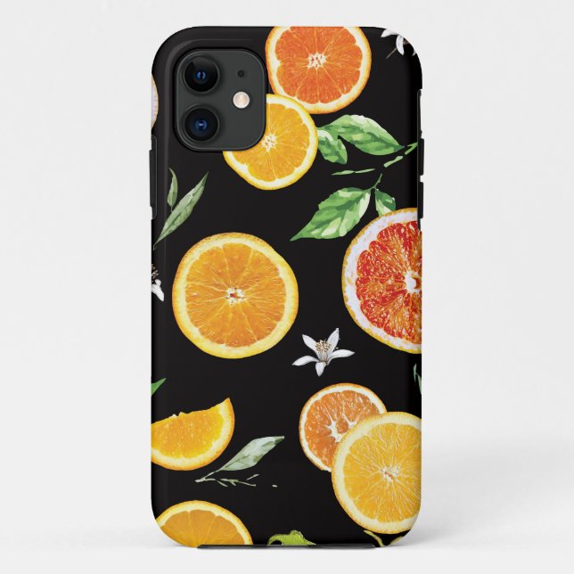 Orange slices 2 #pattern #trendy #style Case-Mate iPhone case (Back)