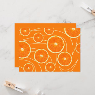 Orange slices Celebration Invitation