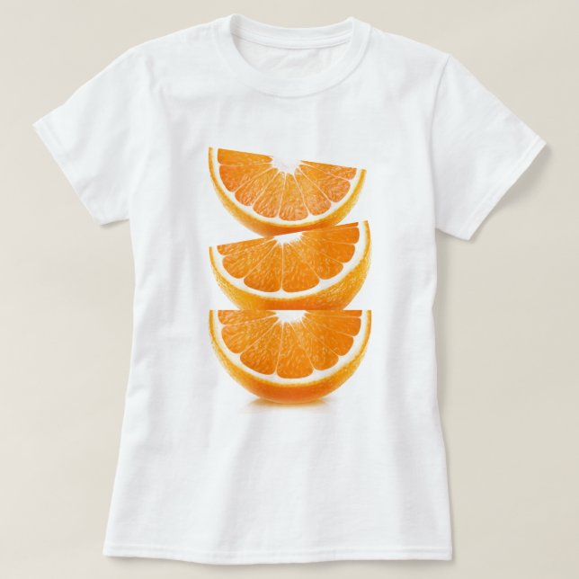 Orange slices in a stack T-Shirt (Design Front)