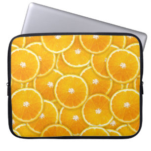 Orange slices laptop sleeve