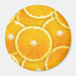 Orange slices magnet