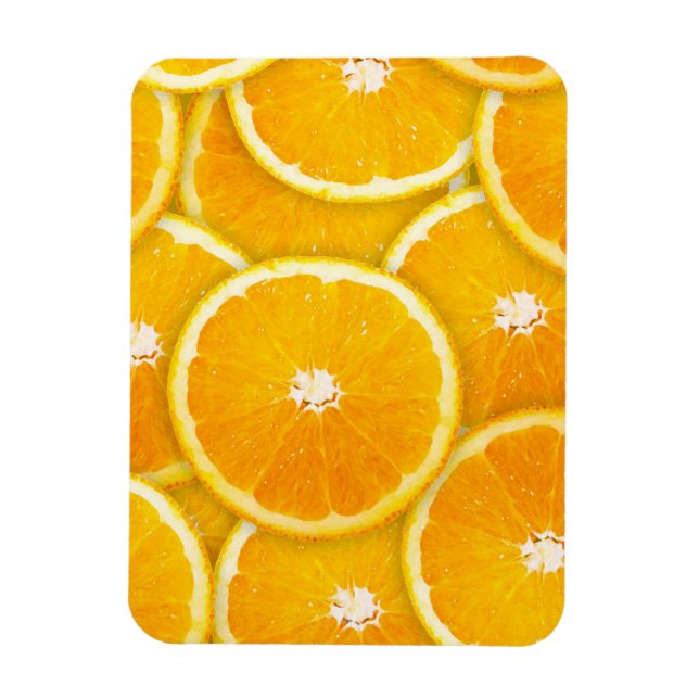 Orange slices magnet (Vertical)