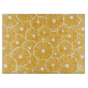 Orange slices pattern design cutting board