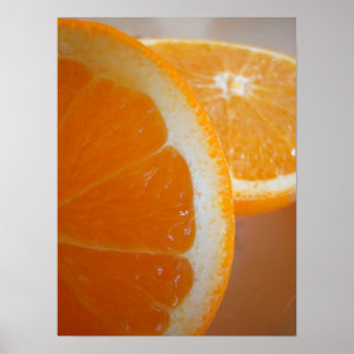 Orange Slices Poster