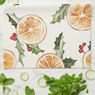 Orange Slices Tea Towel